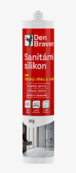 Den Braven Sanitrny silikn 280ml transparentn